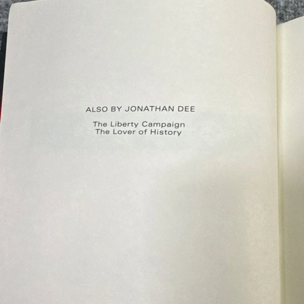 St. Famous Jonathan Dee Hardcover 1996 1st Edition Doubleday Novel